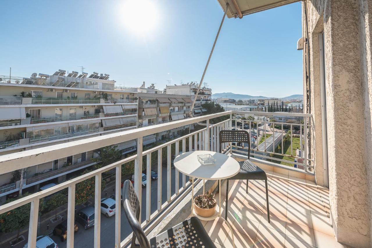 Sunsetia Apartment Atene Esterno foto